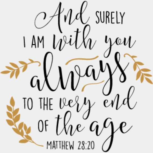 Matthew 28 20 SVG Thumbnail