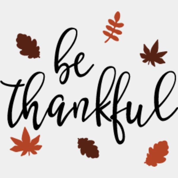 Be Thankful SVG Thumbnail