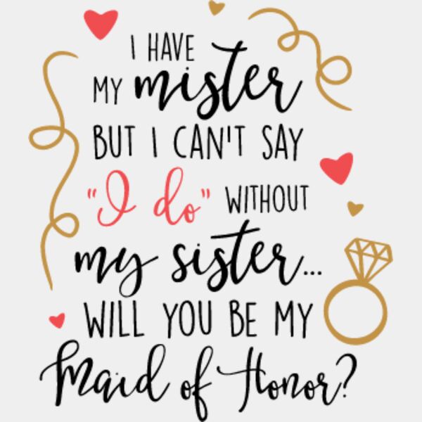 I Have My Mister SVG Thumbnail