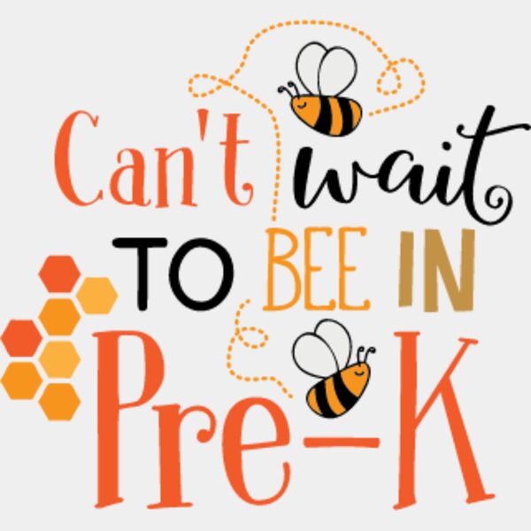Cant Wait To Bee In Pre K SVG Thumbnail