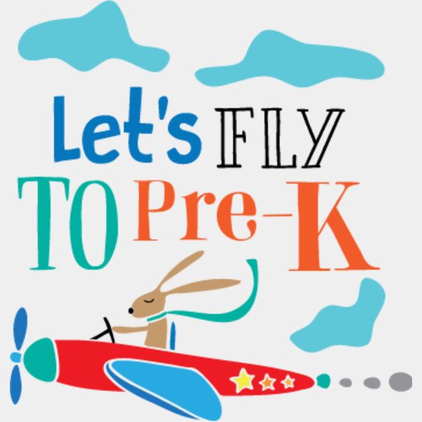 Lets Fly To Pre K SVG Thumbnail