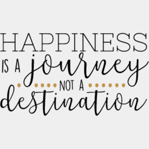 Happiness is a journey SVG Thumbnail