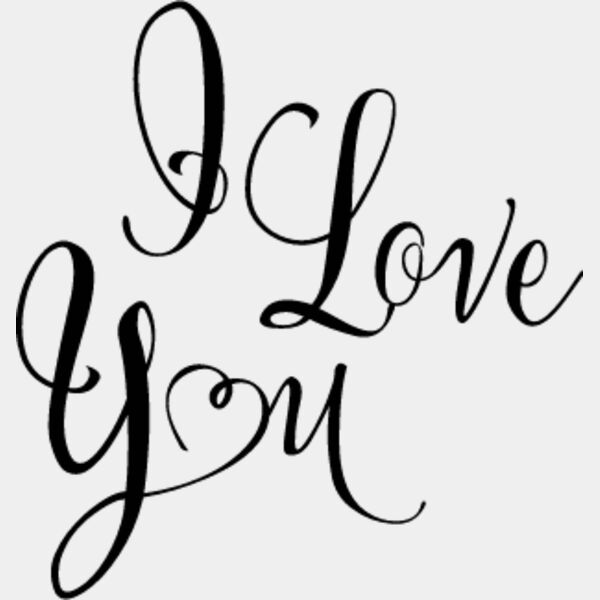 I love You SVG Thumbnail