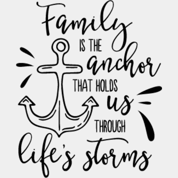 Family Is The Anchor SVG Thumbnail